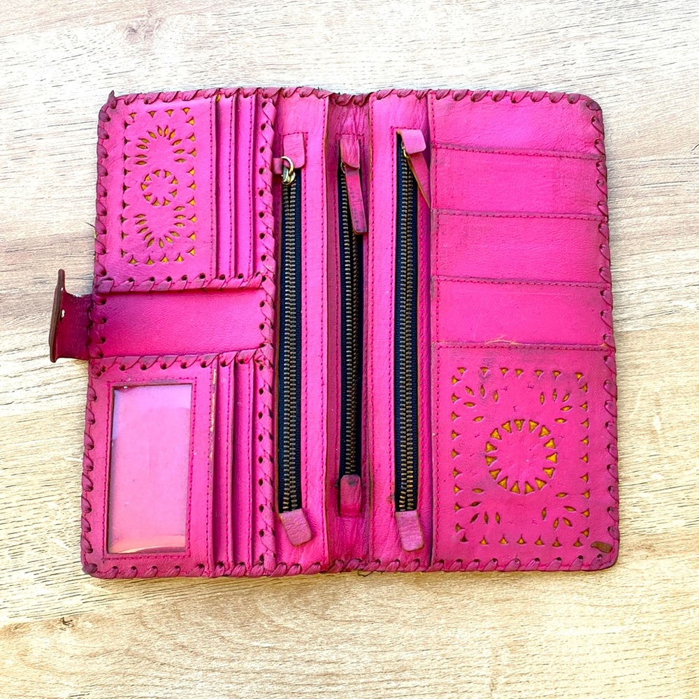 ❗️CLOSET CLEAR OUT ❗️Cleobella hand painted leather